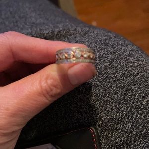 14 white &rose gold band 0.76ct all the paperwork included